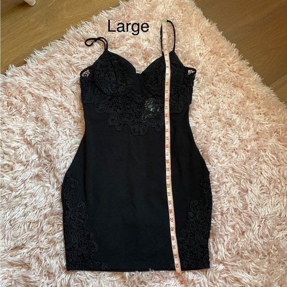 Little Black Dress lace crochet size small and large NWT - Picture 16 of 16